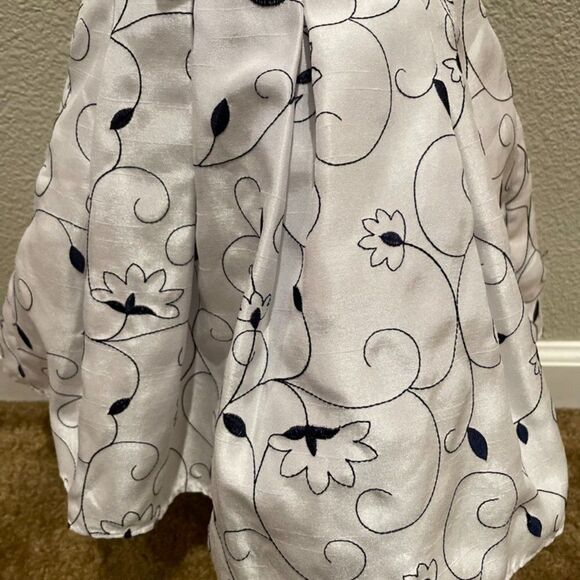 Jenny & Me White and Black Toddler Formal Dress Size 2T - Picture 3 of 7